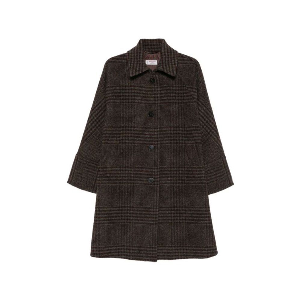 Alberto Biani Women Wool Midi Coat
